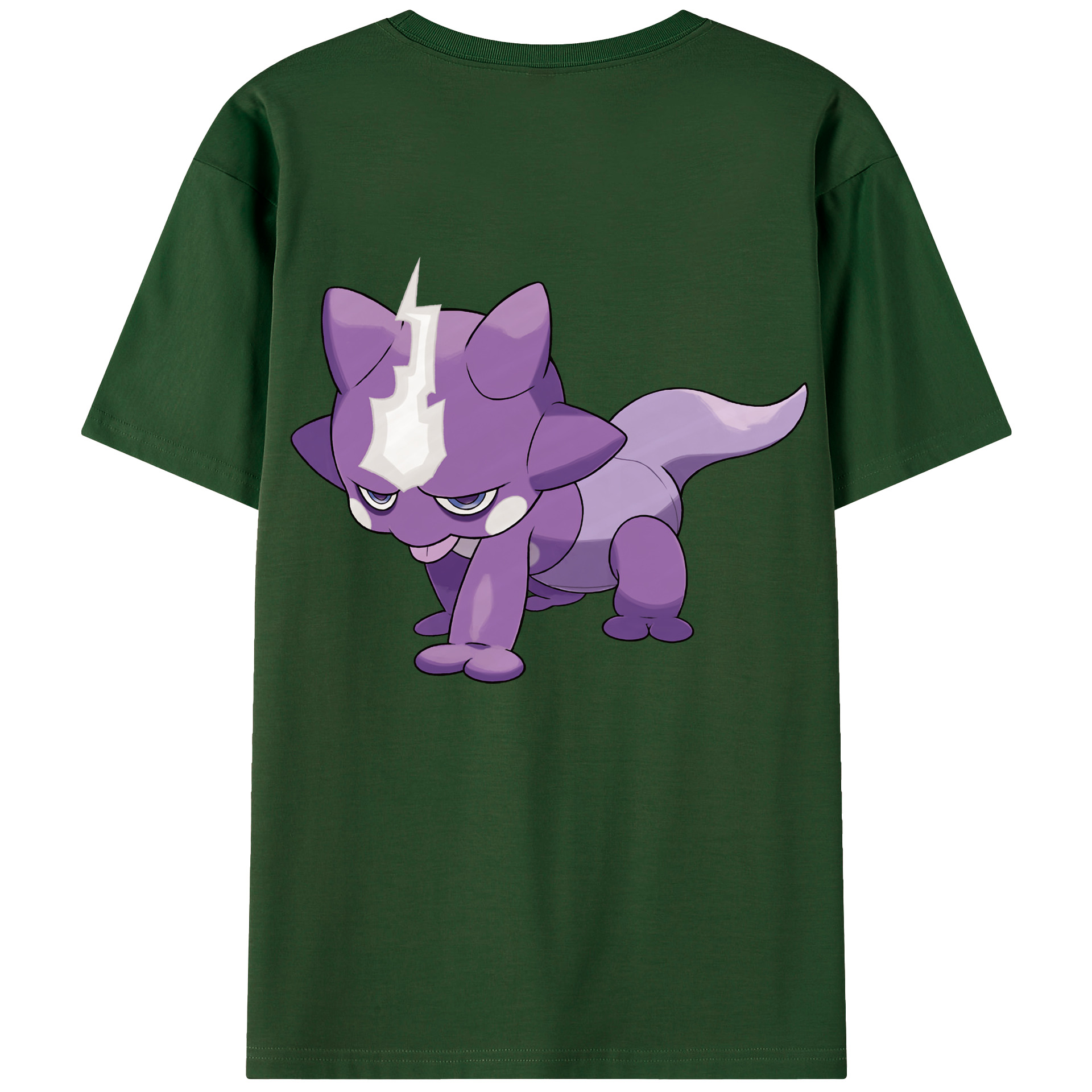 （画像用） ポケットモンスター Pokémon 綿100％半袖Tシャツ（背面プリント）